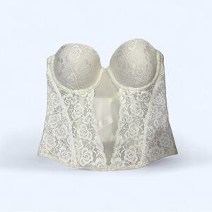 Sears Lace Bustier in Cream